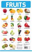 Fruits - My First Early Learning Wall Chart: For Preschool, Kindergarten, Nursery And Homeschooling (19 Inches X 29 Inches)